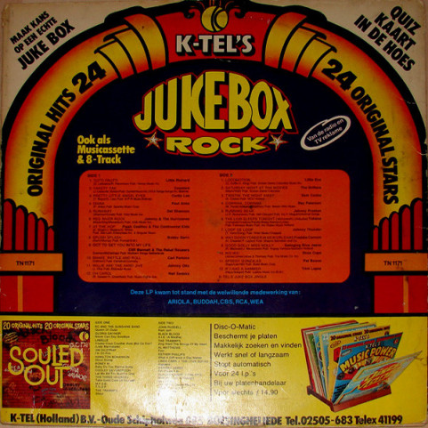Various - Jukebox Rock (1976) [1LP]