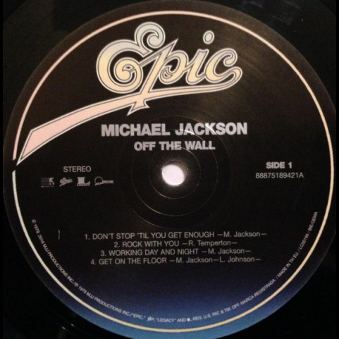 Michael Jackson - Off The Wall (2016) [1LP]