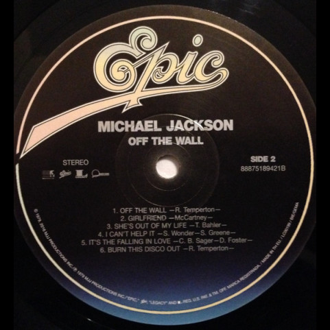 Michael Jackson - Off The Wall (2016) [1LP]