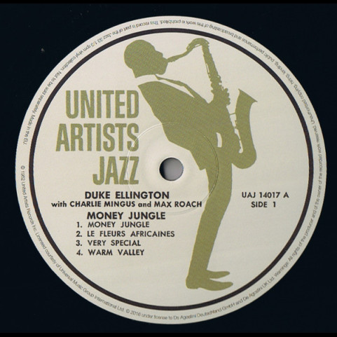 Duke Ellington • Charles Mingus • Max Roach - Money Jungle (2016) [1LP] 180g