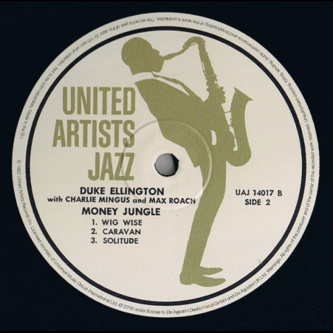 Duke Ellington • Charles Mingus • Max Roach - Money Jungle (2016) [1LP] 180g