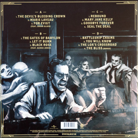 Volbeat - Seal The Deal & Let's Boogie (2016) [2LP]