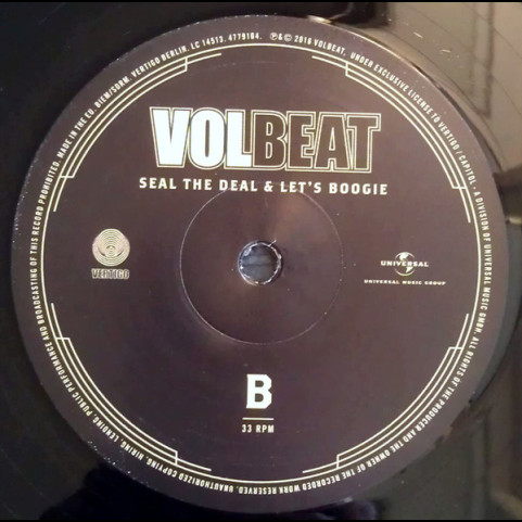 Volbeat - Seal The Deal & Let's Boogie (2016) [2LP]