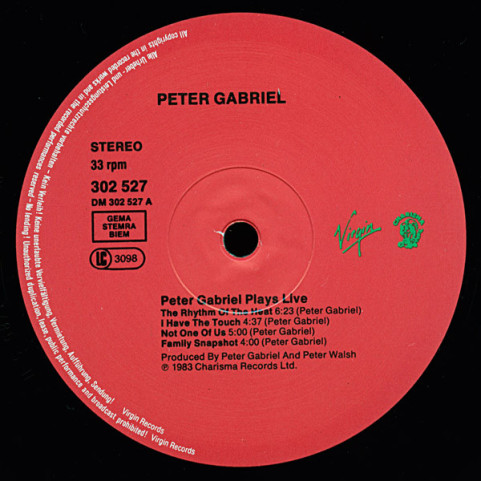Peter Gabriel - Plays Live [2LP]