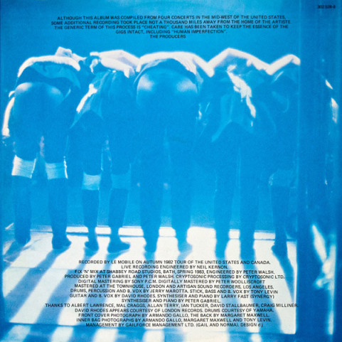 Peter Gabriel - Plays Live [2LP]