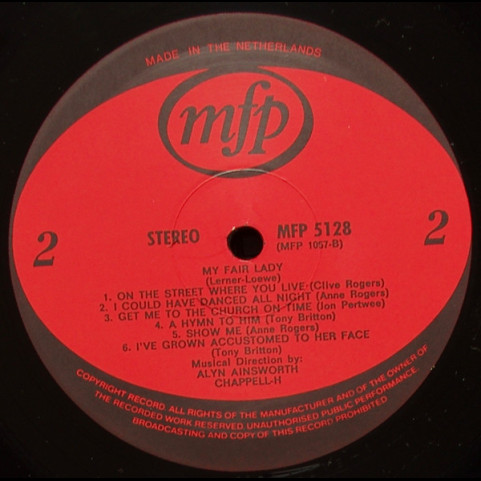 Various - My Fair Lady [1LP]