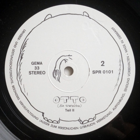 Otto Waalkes - (Die Zweite) (1974) [1LP]