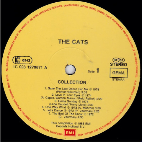 Cats, The - Collection (1983) [1LP]