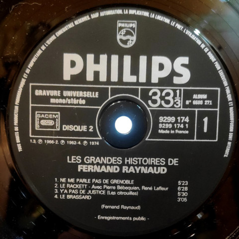 Fernand Raynaud - Ses Grandes Histoires  [2LP]