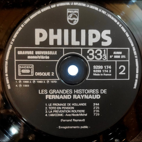 Fernand Raynaud - Ses Grandes Histoires  [2LP]