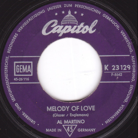 Al Martino - Spanish Eyes (1967) [7"]