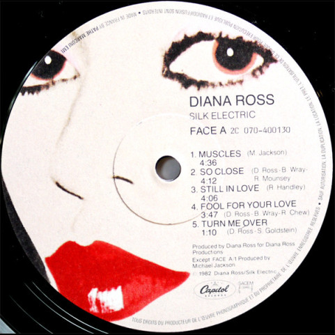 Diana Ross - Silk Electric (1982) [1LP]