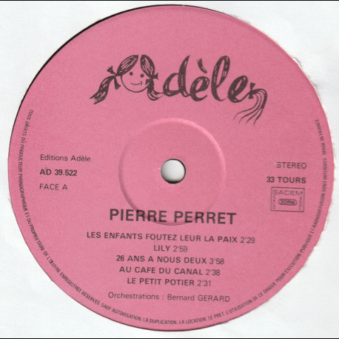 Pierre Perret (2) - Pierre Perret (1977) [1LP]