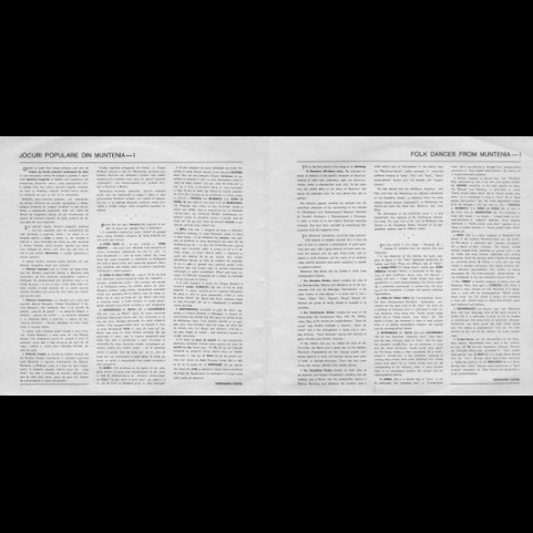 Orchestra Ion Albeșteanu - Jocuri Populare Din Muntenia (I) (Ilfov, Teleorman) (1980) [1LP]