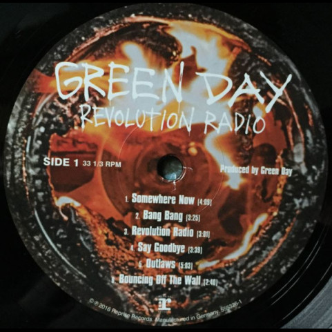 Green Day - Revolution Radio (2016) [1LP]
