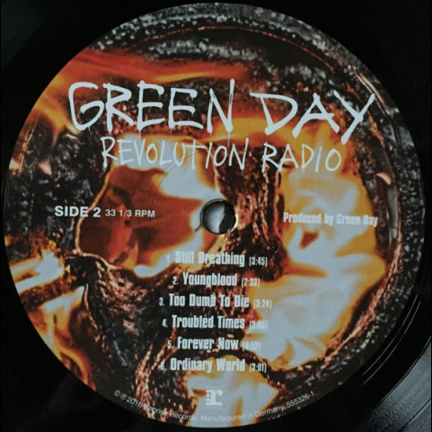 Green Day - Revolution Radio (2016) [1LP]