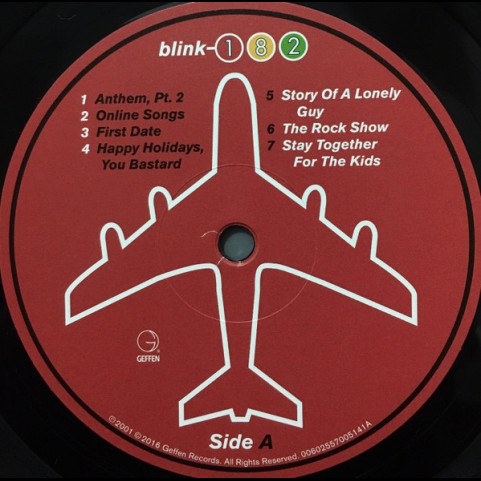 Blink-182 - Take Off Your Pants And Jacket (2016) [1LP] 180g