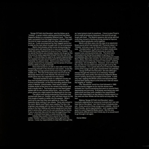 Depeche Mode - Songs Of Faith And Devotion (2016) [1LP] 180g