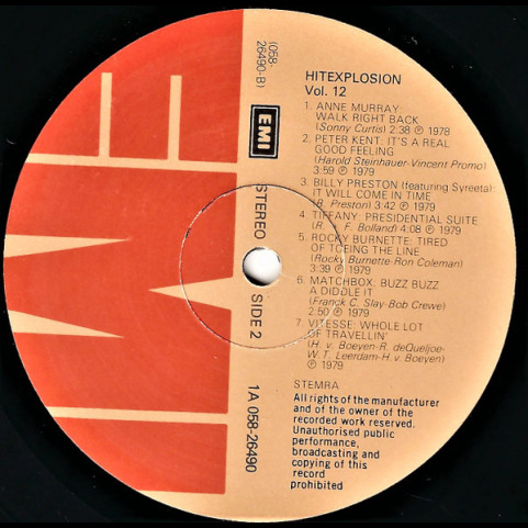 Various - Hit Explosion Vol. 12 (1980) [1LP]