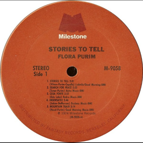 Flora Purim - Stories To Tell (1974) [1LP]