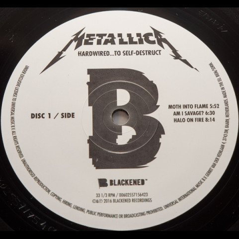 Metallica - Hardwired...To Self-Destruct (2016) [2LP] 180g