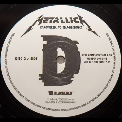 Metallica - Hardwired...To Self-Destruct (2016) [2LP] 180g