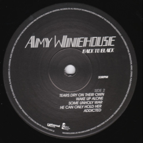 Amy Winehouse - Back To Black (2016) [2LP]