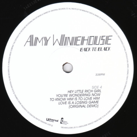 Amy Winehouse - Back To Black (2016) [2LP]