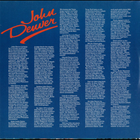 John Denver - Seine Großen Erfolge (1978) [2LP]