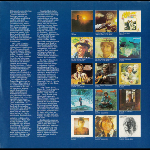 John Denver - Seine Großen Erfolge (1978) [2LP]