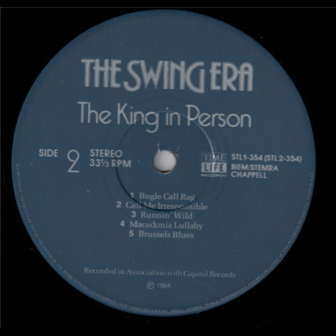 Various - The Swing Era  The King In Person (1984) [3LP] BOXSET