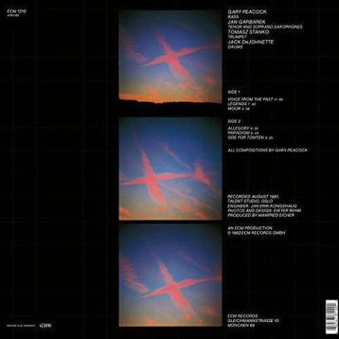 Gary Peacock - Voice From The Past - Paradigm (2016) [1LP] 180g