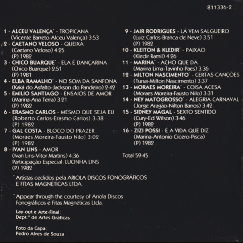 Various - M.P.B. Música Popular Brasileira (1983) [1CD]
