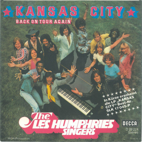 Les Humphries Singers - Kansas City (1974) [7"]