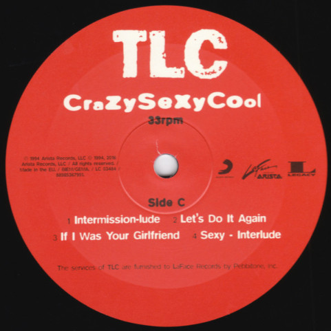 TLC - CrazySexyCool (2016) [2LP] 180g