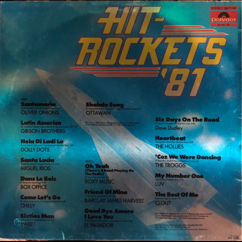 Various - Hit-Rockets '81 (1981) [1LP]