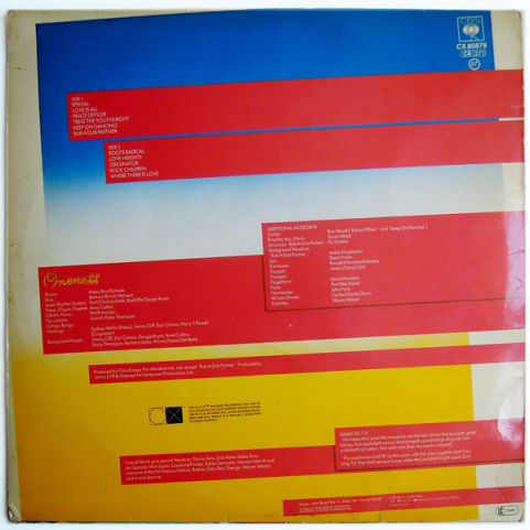 Jimmy Cliff - Special (1982) [1LP]