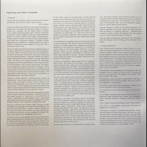 Gavin Bryars - After The Requiem (1991) [1LP]