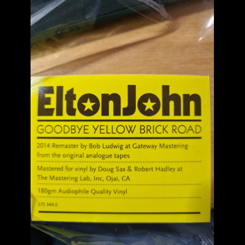 Elton John - Goodbye Yellow Brick Road (2014) [2LP] 180g