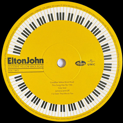 Elton John - Goodbye Yellow Brick Road (2014) [2LP] 180g