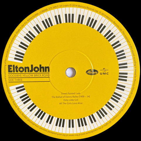 Elton John - Goodbye Yellow Brick Road (2014) [2LP] 180g