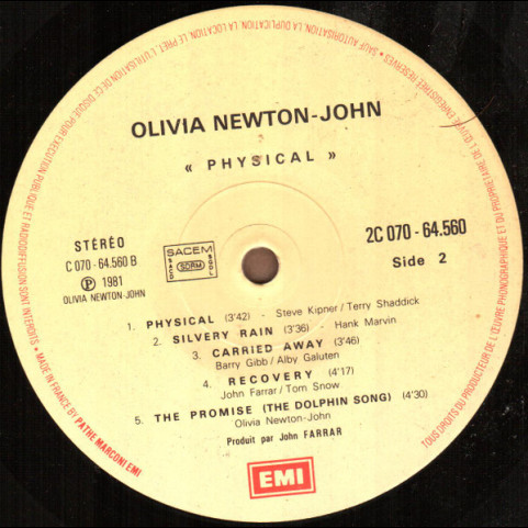 Olivia Newton-John - Physical (1981) [1LP]