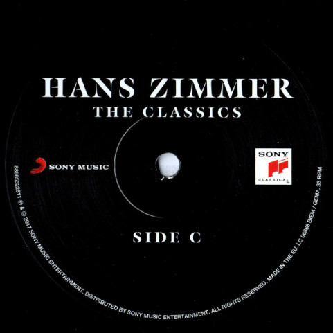 Hans Zimmer - The Classics (2017) [2LP] 180g